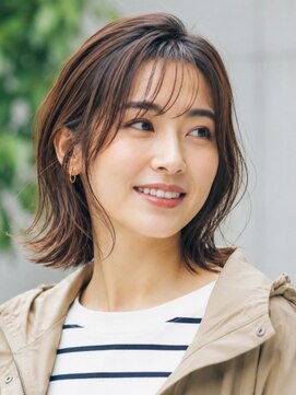 ネスト(Nest) 梅雨でもまとまる大人ナチュラルボブ