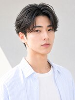 ティジェイ天気予報 メンズ 岐阜店(TJ天気予報 Men's) フェザーパーマ/メンズパーマ/センターパート/デザインカット