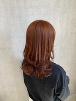 トリコ(ToricO)&nbsp;オレンジブラウン　オレンジベージュ　ダブルカラー　ブリーチ