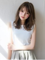 ズール 稲田堤店(ZU LU) 大人可愛いセミロング韓国風レイヤーカット髪質改善小顔ヘア