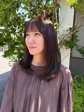 ラパンセ ブラン(LA PENSEE BRUN) 【LAPENSEE _INOUE】柔らかいラベンダーブラウン
