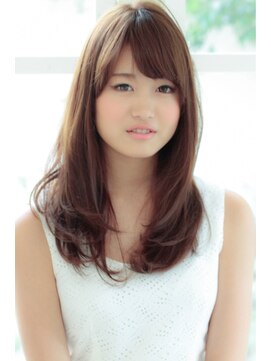 エイミーバイアフロートザガーデン 浦和店(amie by afloat the garden) 小顔カットで可愛いナチュラルセミロング【浦和】