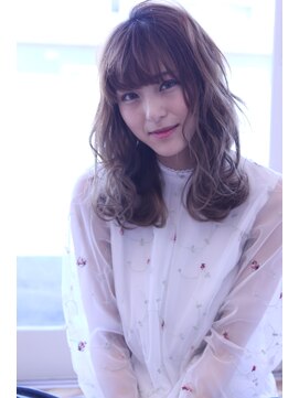 ヘアデザイン ディクト(hair design D.c.t) [D.c.t]平田ヒデカズ 柔らかく光に透ける透明感外国人風