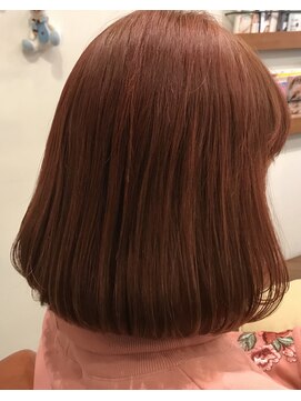 キープへアデザイン(keep hair design) 【自由が丘KEEP木田】レッド赤髪質改善カラートリートメント、