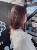 【LauLau   竹内】インナーカラー、ピンク