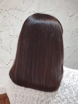 イロヘア アンジョウ(ilo.hair anjo)&nbsp;艶ストレート×グレーカラー