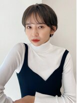 ベイルーム(BAYROOM by HONEY omotesando)&nbsp;【BAYROOM】ミニマムマッシュショート×セピアグレイ