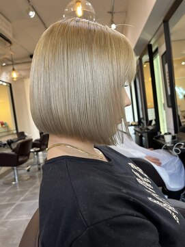 サロンドミルク 溝の口店(salon de MiLK) 20代30代40代/ボブ/ミニボブ/ミルクティー［溝の口]