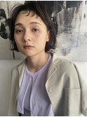 エアリーボブ×オン眉