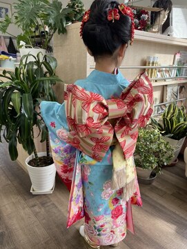 サロンドポプリ 七五三