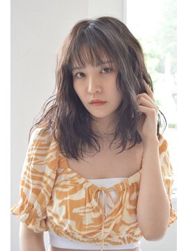 ソイクフ 高田馬場店(SOY-KUFU) 大人可愛い20代30代40代似合わせカットイメチェン流しバング