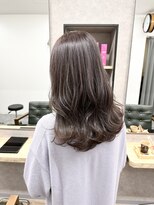 リベストバイジェービー 稲毛(li best. byjb)&nbsp;白髪ぼかしハイライトで作るラベンダーグレージュ[稲毛/稲毛駅]