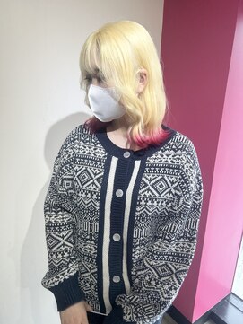 バド(Bud) blond×pink♪ 373