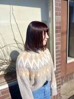 ヘアデザイン アーティーズ(Hair design Artyz) ピンクブラウンボブ♪♪