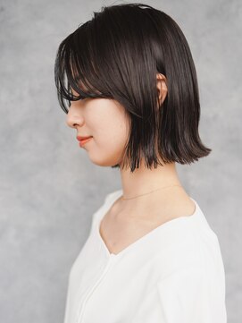 マノ 千歳烏山(MaNO) ショート韓国ボブハイライト髪質改善ブリーチ前髪20代30代