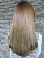 ハイバレーヘアーメゾン(HIGH VALLEY HAIRMAISON)&nbsp;韓国ロングスタイルフェイスレイヤー顔周りカット岡山南中央町