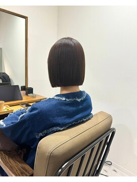 キュエム(Cuem) 【Cuem菅原】髪質改善縮毛矯正バイカルテトリートメントボブ