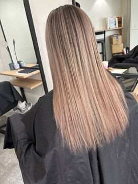 ラフ 難波店(LAFF) #黒髪#ボブルフ#ネビージュ#小顔#ワンレン