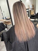 ラフ 難波店(LAFF) #黒髪#ボブルフ#ネビージュ#小顔#ワンレン