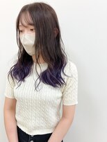 シイノ(Siino)&nbsp;パープルのグラデーションカラー