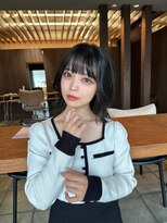 エル バイ ロンド 関(elle by Lond)&nbsp;[elle by lond]栗原　瑠世　外ハネ/切りっぱなし/ボブ