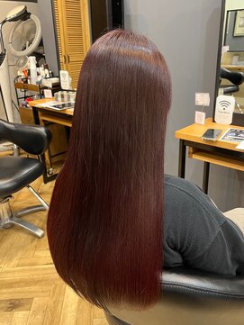 アルター(aL ter) 艶髪ヘア［デザインカラー/レイヤーカット/ウェットヘア］