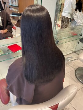 アース 三田南ウッディタウン店(HAIR&MAKE EARTH) 20代30代40代髪質改善トリートメント艶感ストレート透明感