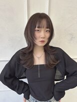 ジル(JiLL.) 美髪ナチュラルカラーロングウルフカット【広島/本通】