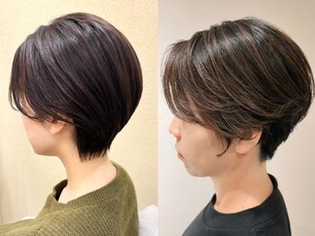 ランリ 名古屋名駅(ranri)の写真/【名駅/国際センター】30代からの白髪カバーはお任せ！暗め～明るめまで幅広いデザインで理想を叶える♪