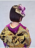 成人式ミニボブ
