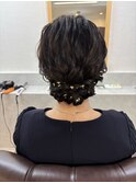 結婚式アレンジウェーブスタイル