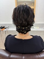 結婚式アレンジウェーブスタイル