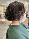 本八幡×パーマスタイル×ショートボブ