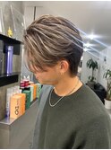 波巻きツイストスパイラルパーマ/フェザーパーマ/眉毛/メンズ