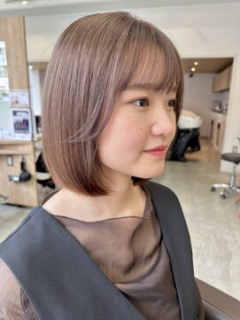 ロックワークオレンジ 西中島店(ROCK WORK ORANGE) ハイトーンボブ　【サヤカ】