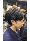 カルマパーマセンターパート！ニュアンスパーマ