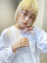 ソト 銀座(soto.)&nbsp;ハイライトカラー/くびれヘア/レイヤーパーマ/ミニボブ[銀座]