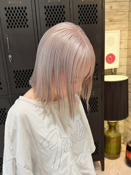 ヲタク(wotaku.) ホワイトブロンドホワイトシルバーミルクティーカラーハイトーン