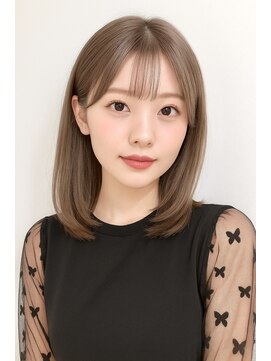 フラウ 住吉店 アッシュブラウン&ロブ