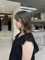 カケル(×.)&nbsp;肩上ボブ×ミルクティー