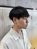 メンズサロンバムオム 名古屋栄店(MEN’S SALON BAMM HOMME)&nbsp;抜群の束感！マッシュ×スパイラルパーマで差をつける