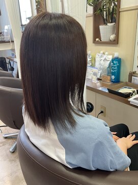 コアフィールフィス(COIFFURE fils) 【見附 今町】ミディアムカラー M3D