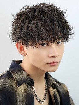 オーシャントーキョー 原宿(OCEAN TOKYO) 波巻きパーマメンズツイストスパイラルパーマツーブロック