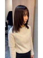 ニードバイスケール(NEED by SCALE)&nbsp;レイヤーカット/ラベンダーブラウン