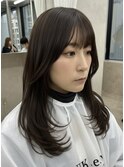 レイヤーカット/フロントレイヤー/銀座/新橋/築地/東銀座/日本橋