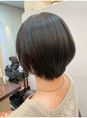 髪質改善/顔周りレイヤーカット/グレージュ[千葉/千葉駅]