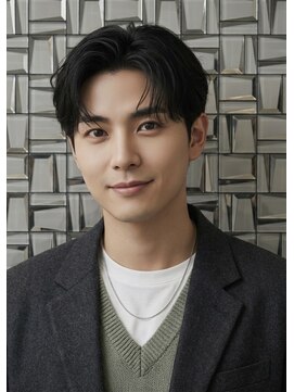 韓国風、メンズビジネススタイル