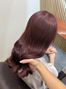 ナンバー アンフィール 渋谷(N° anfeel) ピンクブラウンカラー