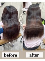 ツム(tumu)&nbsp;【さら艶髪】髪質改善ストレート