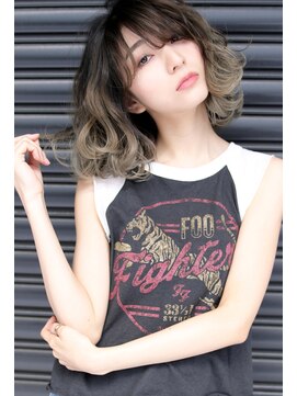 マルフェ 天王寺(marfe) 【marfe】グラデーショーンカラー_イヤリングカラー_ミディアム2